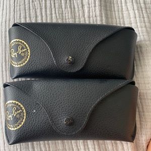 Ray Bans Sunglasses Cases vs Lot of 2